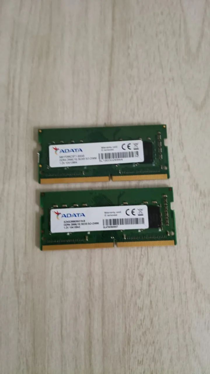 Memória RAM 2x8GB de Notebook