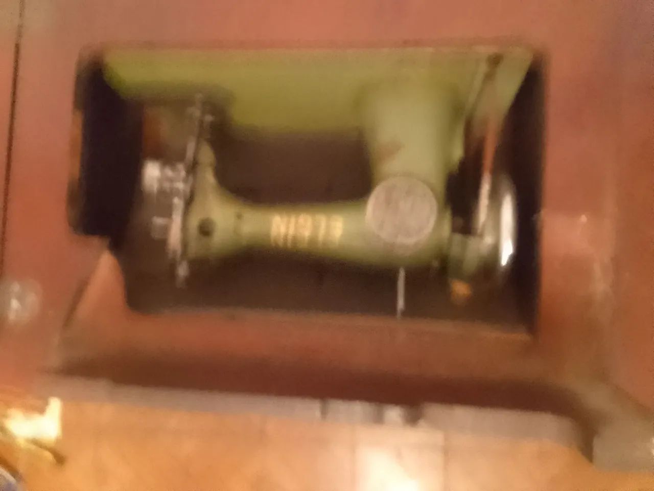 Maquina costura elgin antiga  - Foto 3