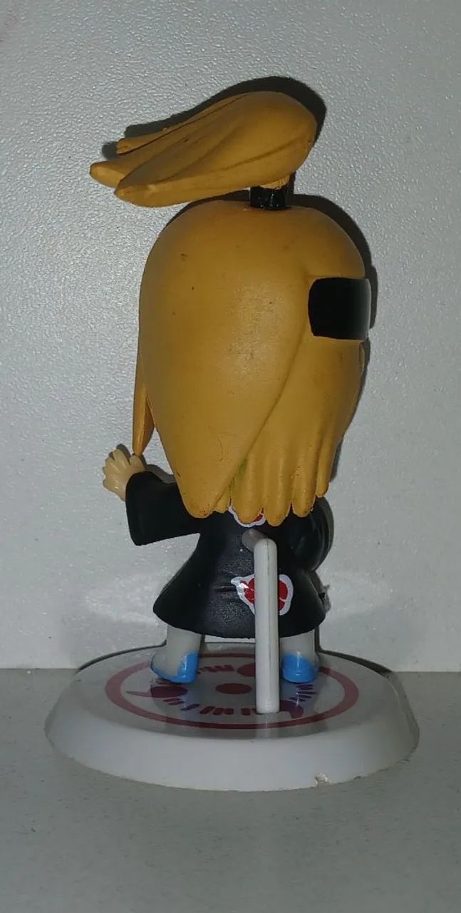 BONECO MINIATURA NARUTO SHIPPUDEN DEIDARA AKATSUKI - Foto 2