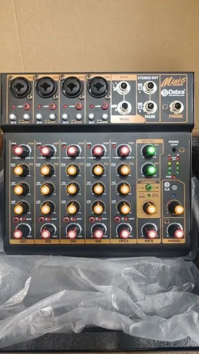 Mesa Interface de Audio Debra 6 canais OTG  - Foto 2