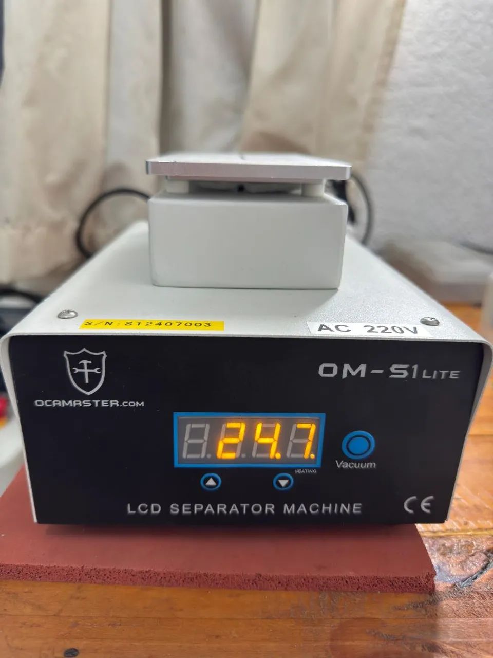Separador de vidro tela para celular - Foto 2