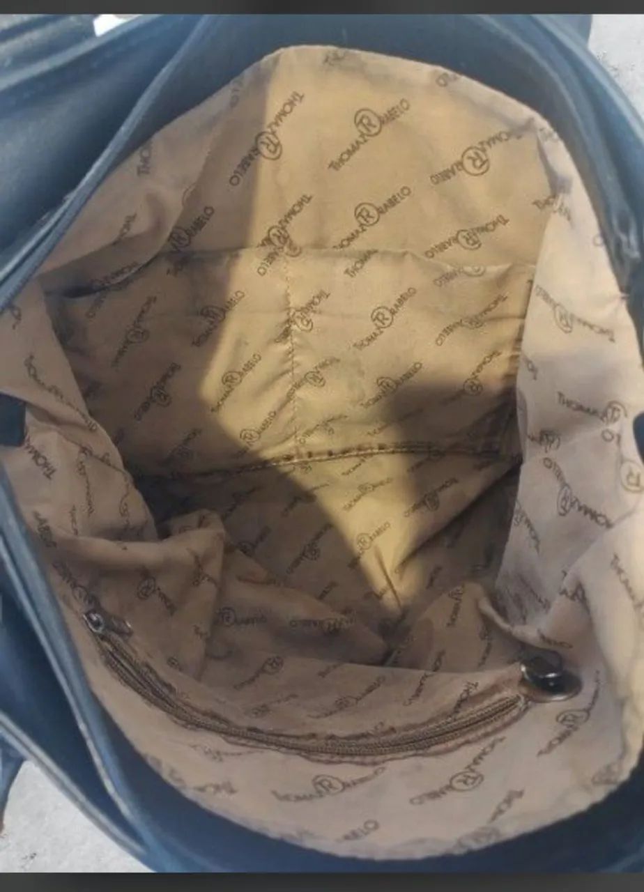 bolsa couro thomáz rabelo - Foto 4
