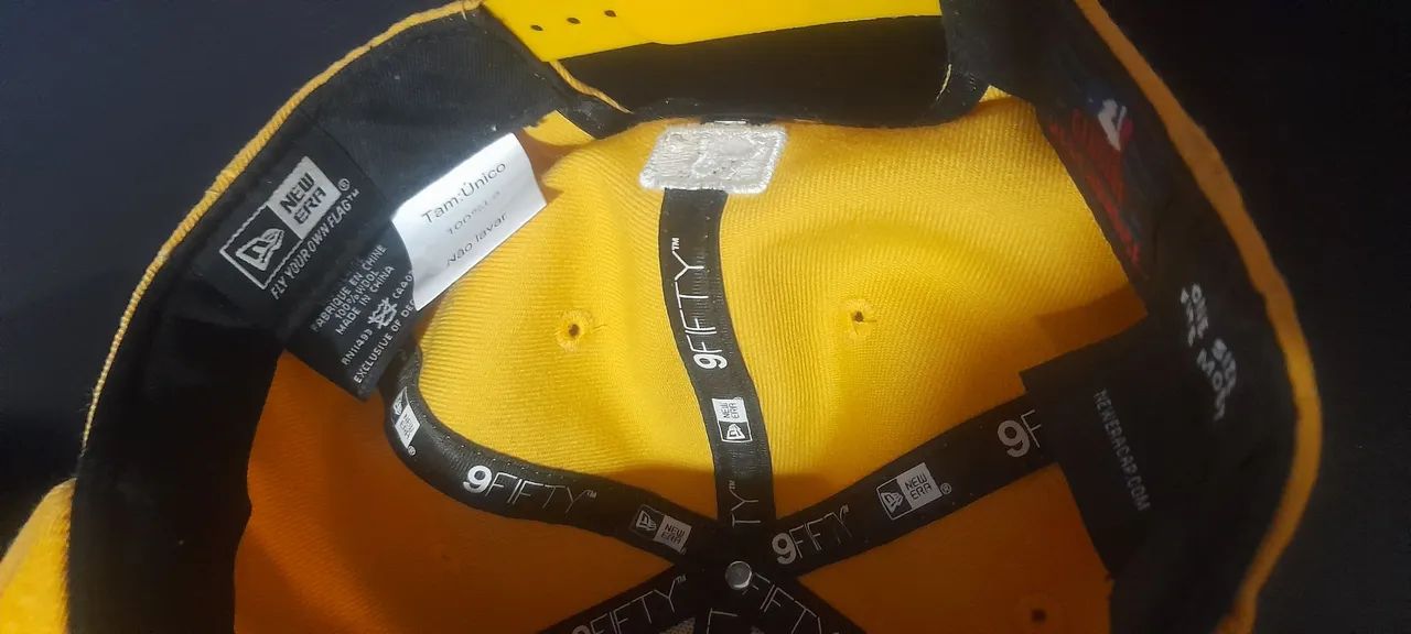 (Apenas retirada) Boné Yankees Amarelo Original  - Foto 2
