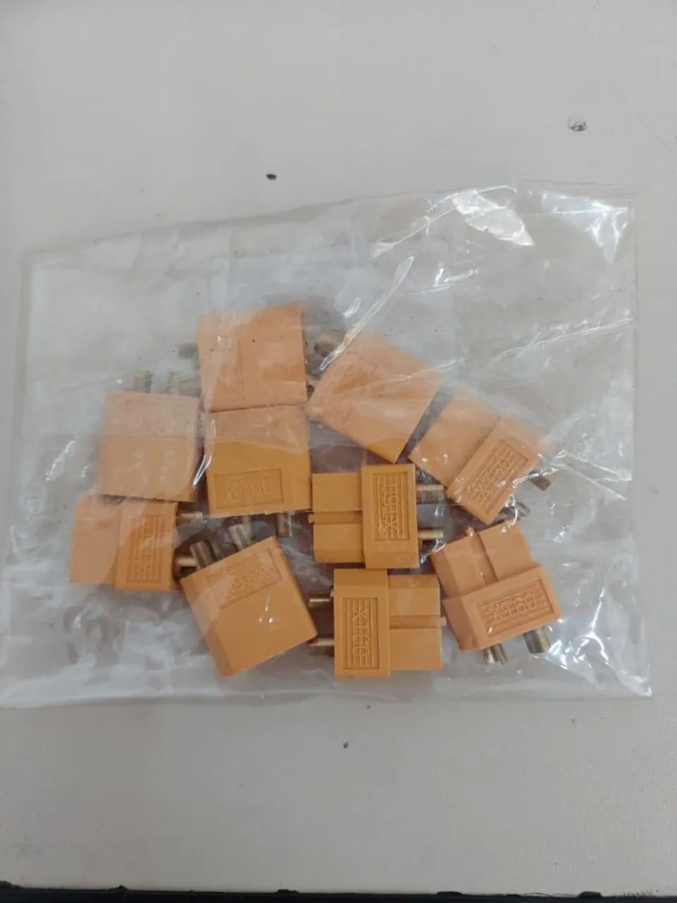KIT 5 PARES CONECTOR XT60 MACHO E FEMEA PAR 60 A - Foto 2