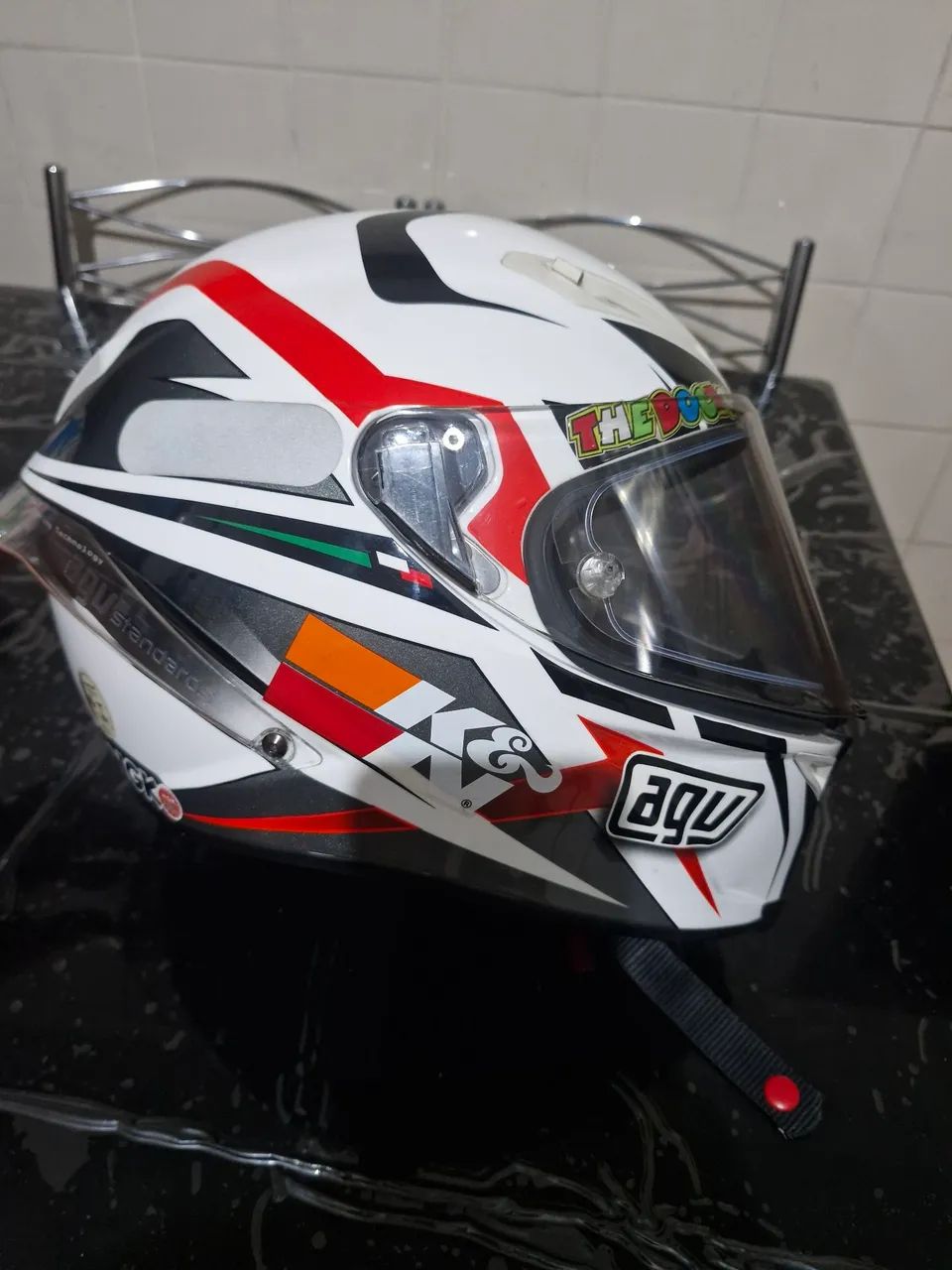 CAPACETE AGV CORSA VELOCITY EM PERFEITAS CONDIÇÕES  - Foto 4