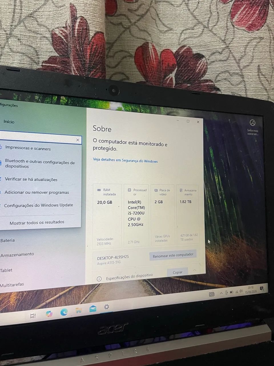 Notebook Acer aspire 3 oportunidade  - Foto 3