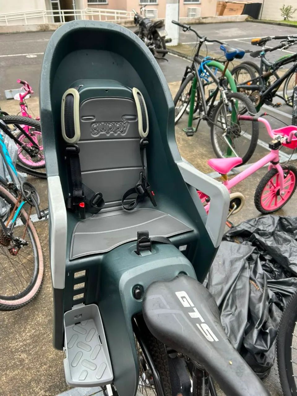 Cadeira Polisport Guppy para bicicleta 