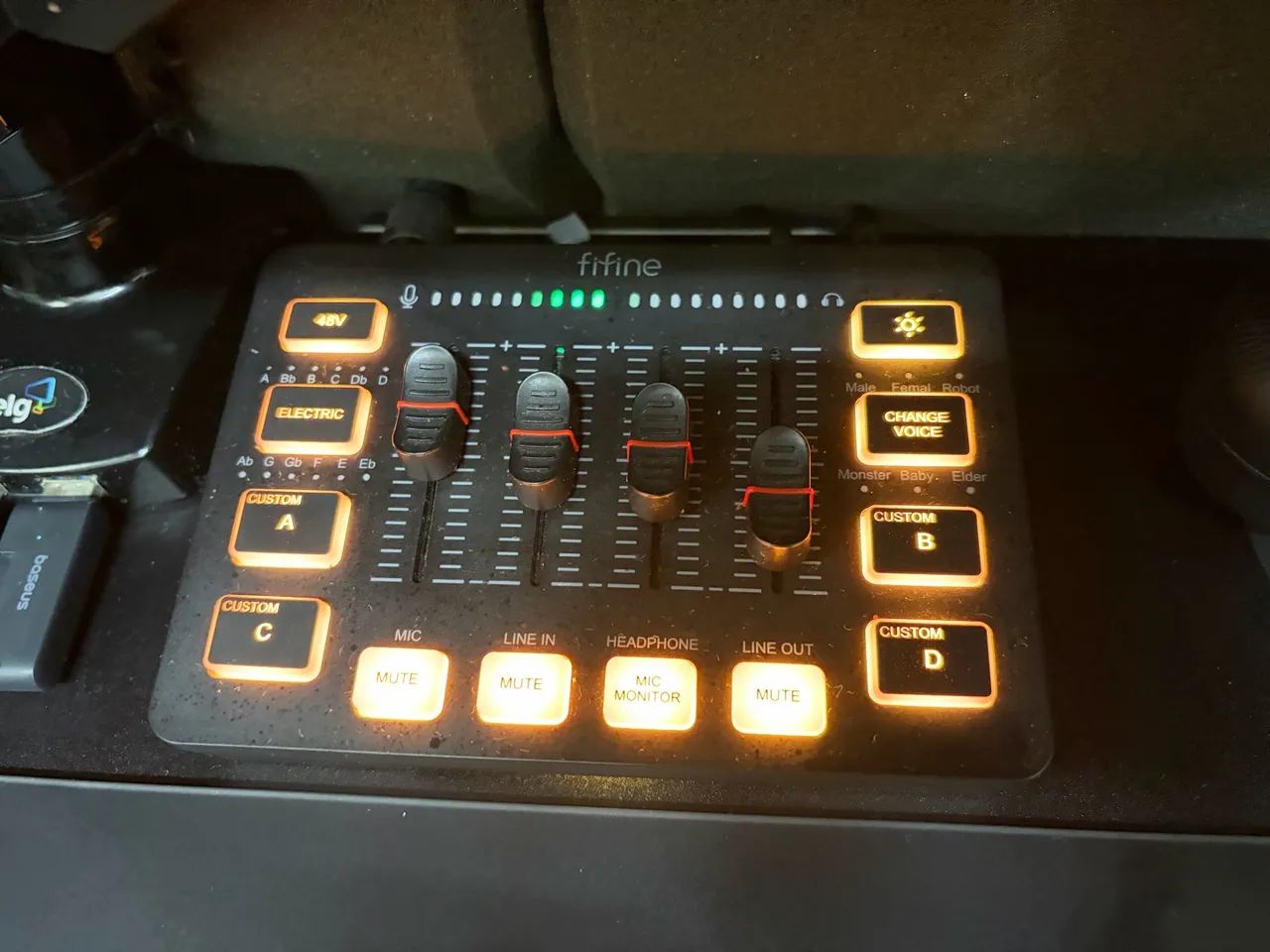 Mixer de áudio - fifine SC3 - Foto 2