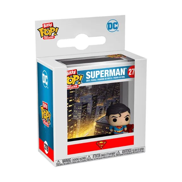 Funko Pop Bitty Deluxe Superman Cityscape 278
