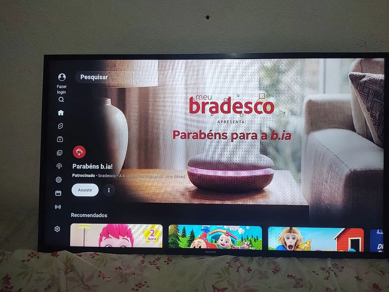 Vendo tv smart Samsung 43 polegadas está conservada  - Foto 2