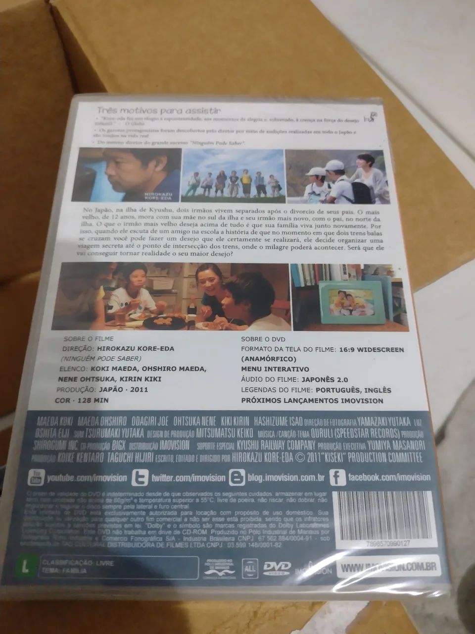 Dvd O Que Eu Mais Desejo - Hirokazu Kore-Eda - Foto 2