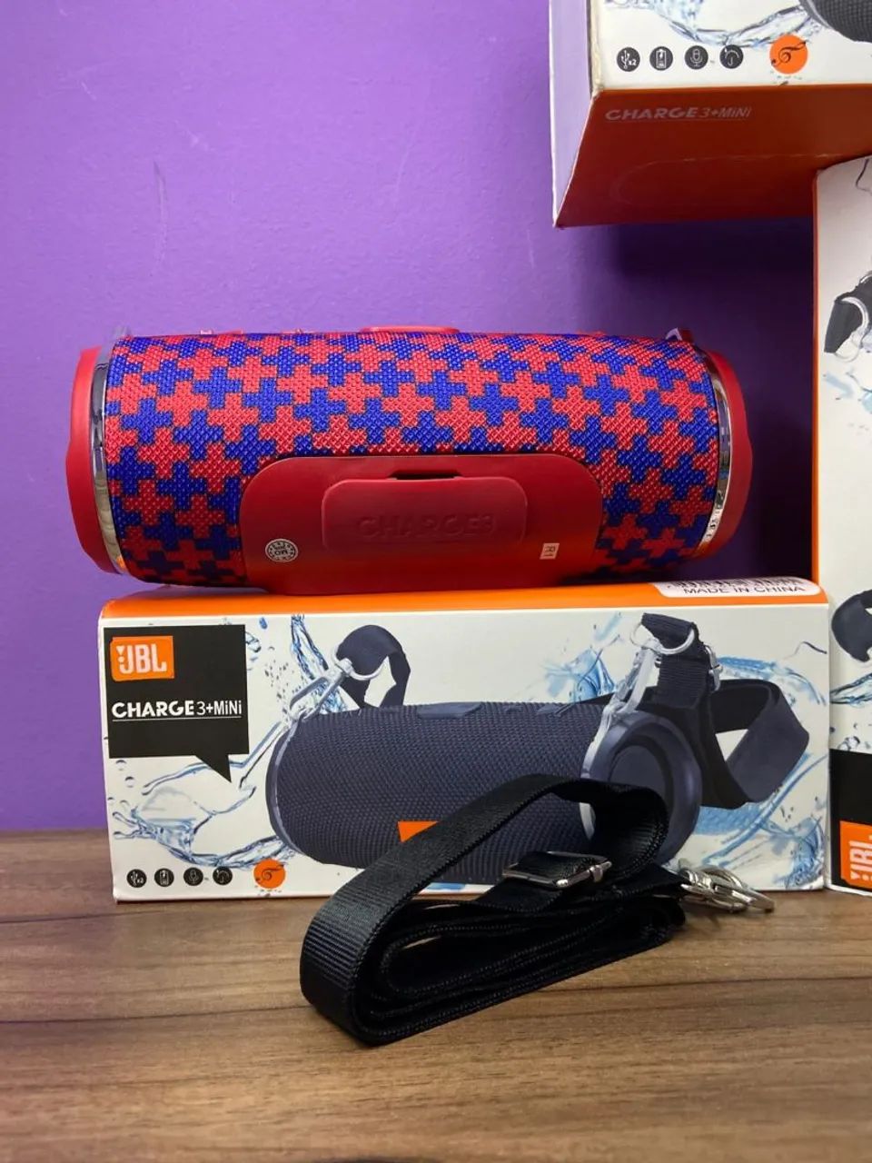 *Caixa de Som portátil Charge 3+mini* - Foto 4