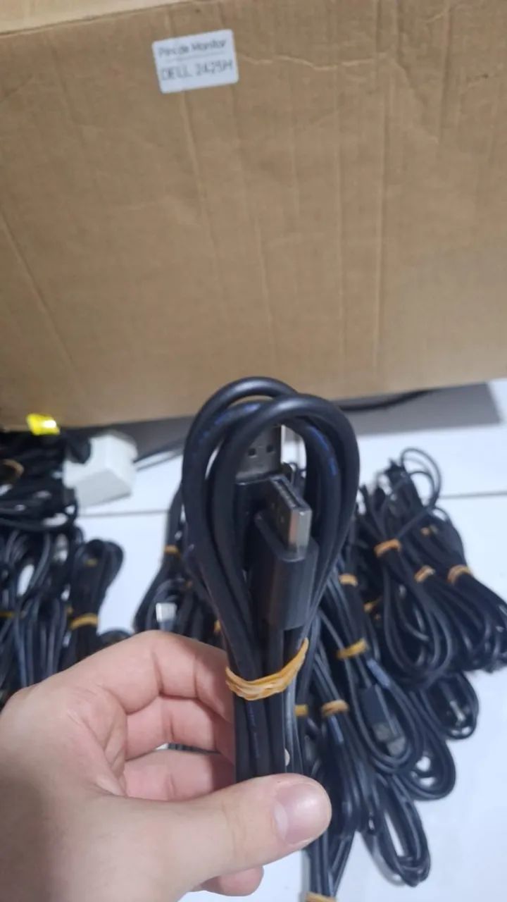 Lote de Cabos DisplayPort - Venda Unitária e em Quantidade - Foto 2