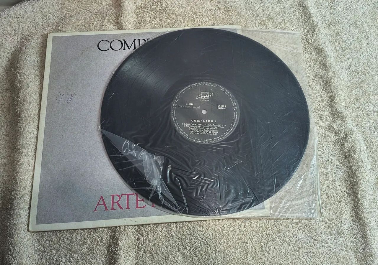 Lp disco de vinil gospel da Banda Complexo J  - Foto 4