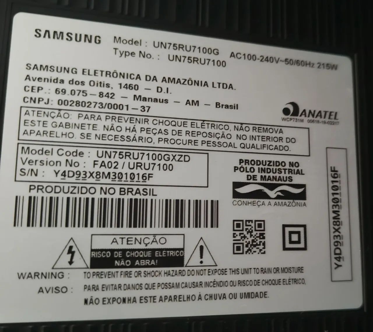 Smart TV 75 polegadas 4k - Foto 3