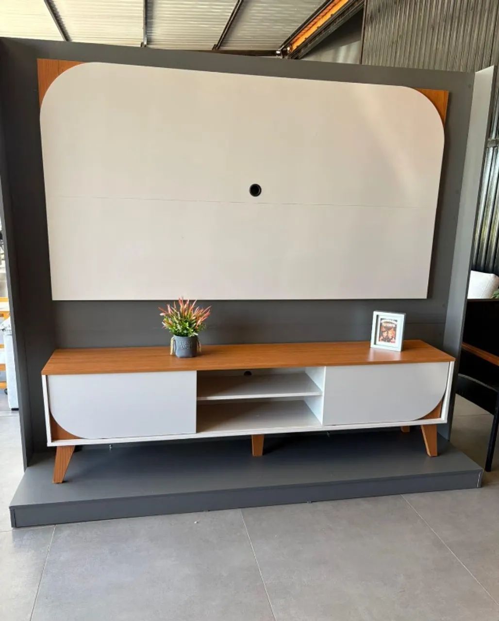 conjunto painel e rack - Foto 2