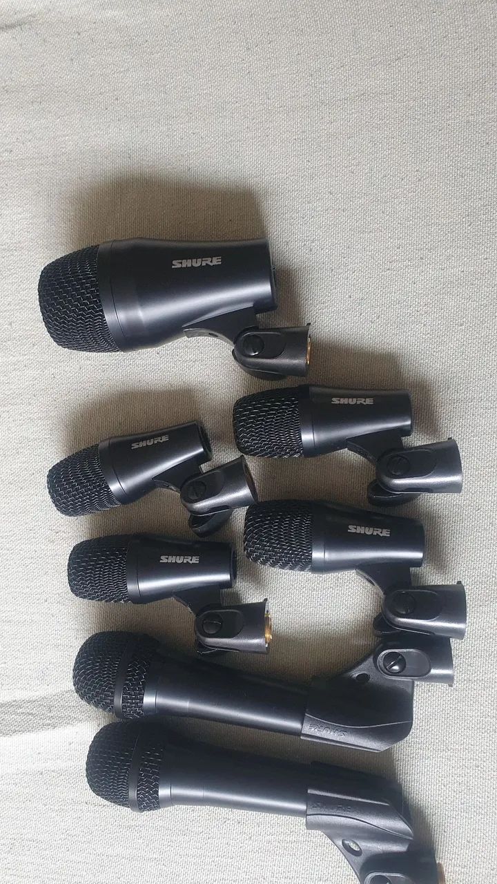 Microfones Shure para Bateria - Foto 4
