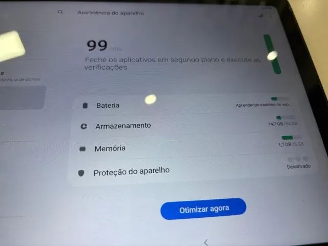Galaxy Tab A7 com capa protetora - Foto 5