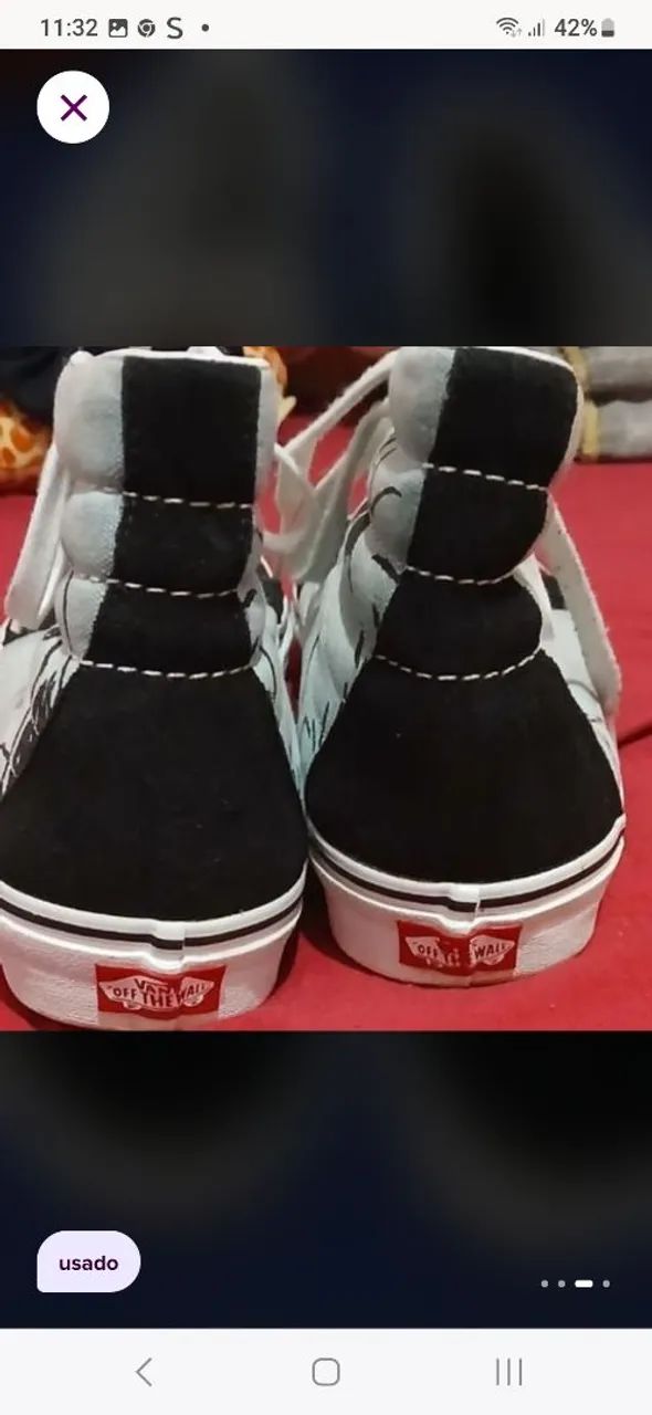 Bota vans linda 