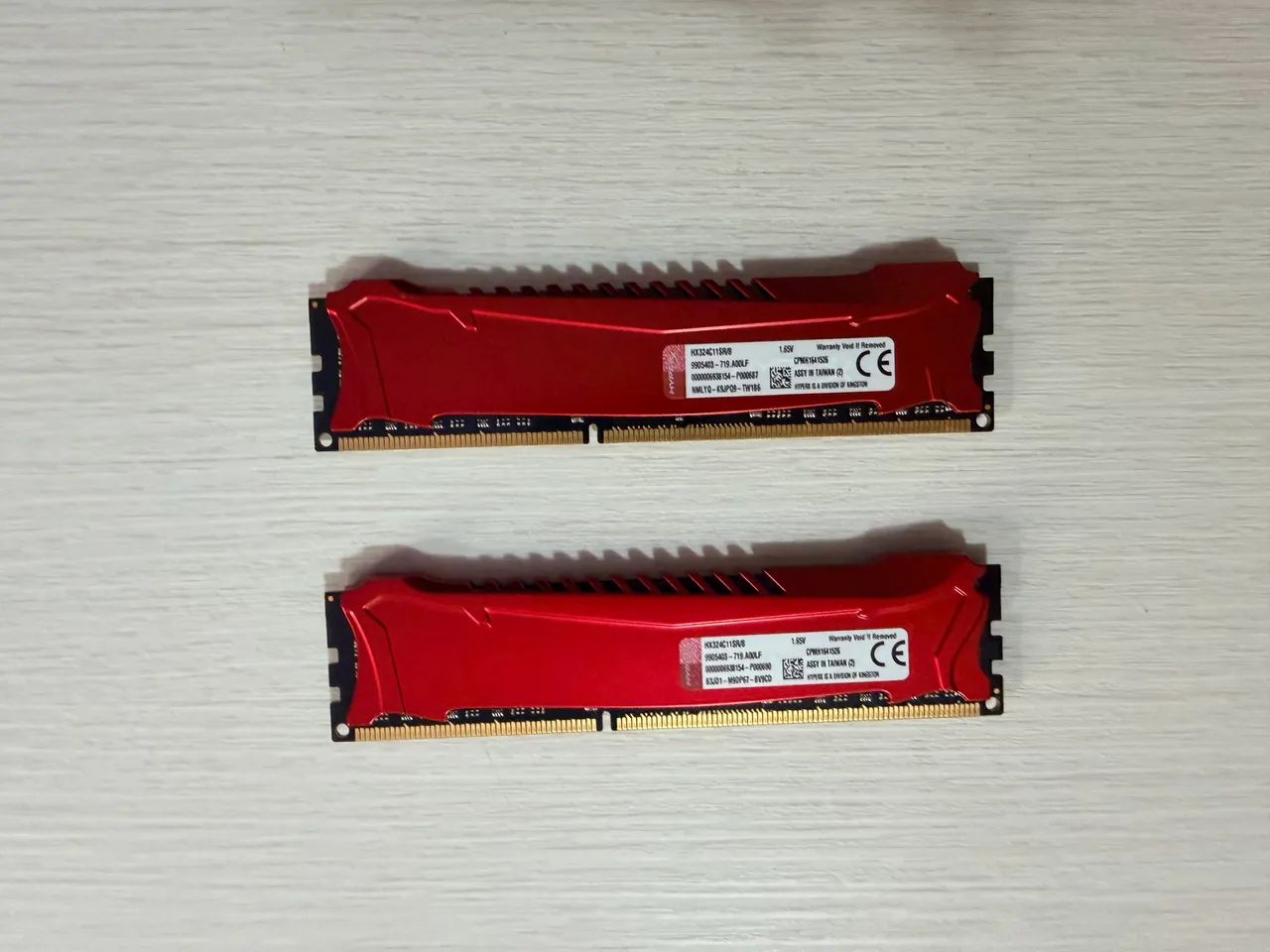 Memória Kingston HyperX Savage 16gb DDR3 2.400mhz (2x8gb