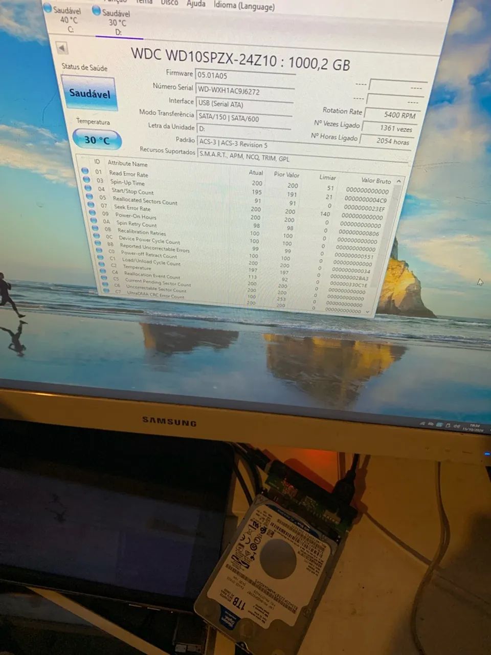 HD 1TB Notebook  - Foto 2
