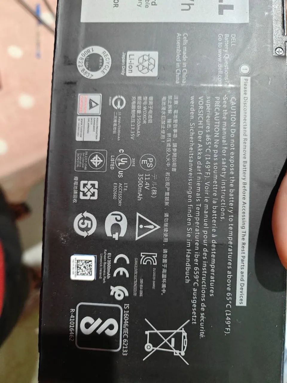 Bateria notebook Dell - Foto 5