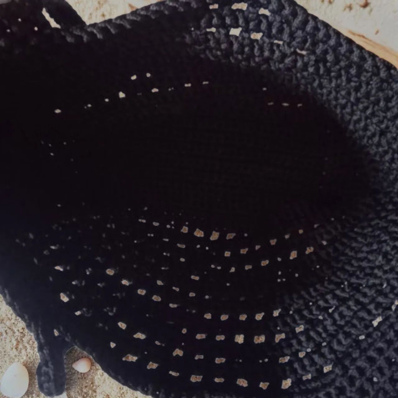 Bolsa pretande croche praia - Foto 4
