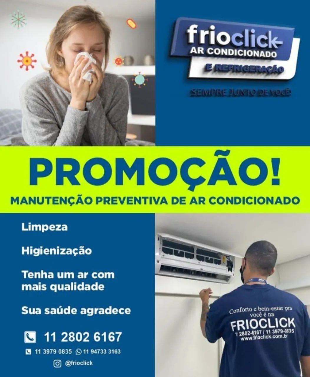 Manutenção de Ar Condicionado 