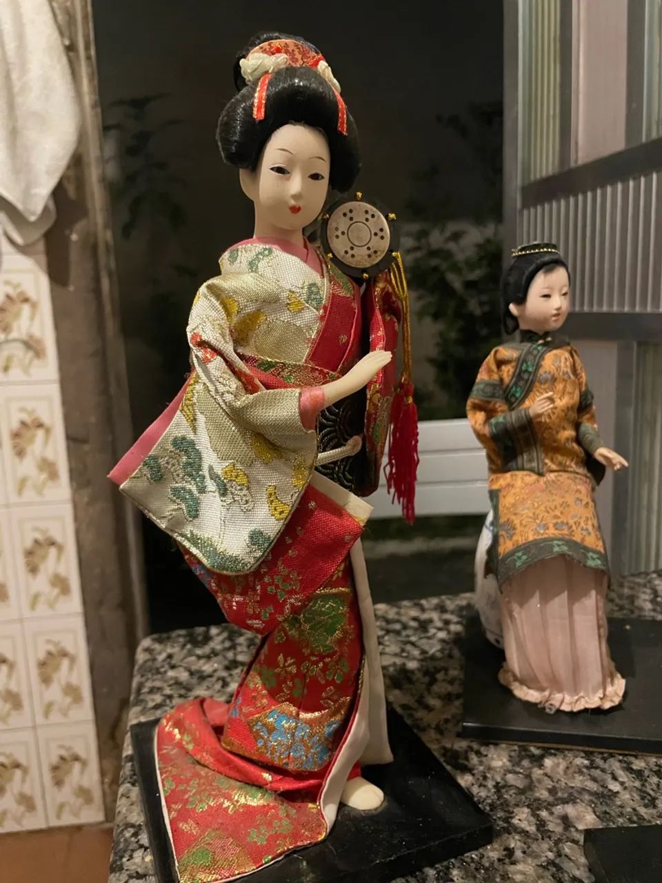 Bonecos Samurai e Gueixas para colecionadores - Foto 3