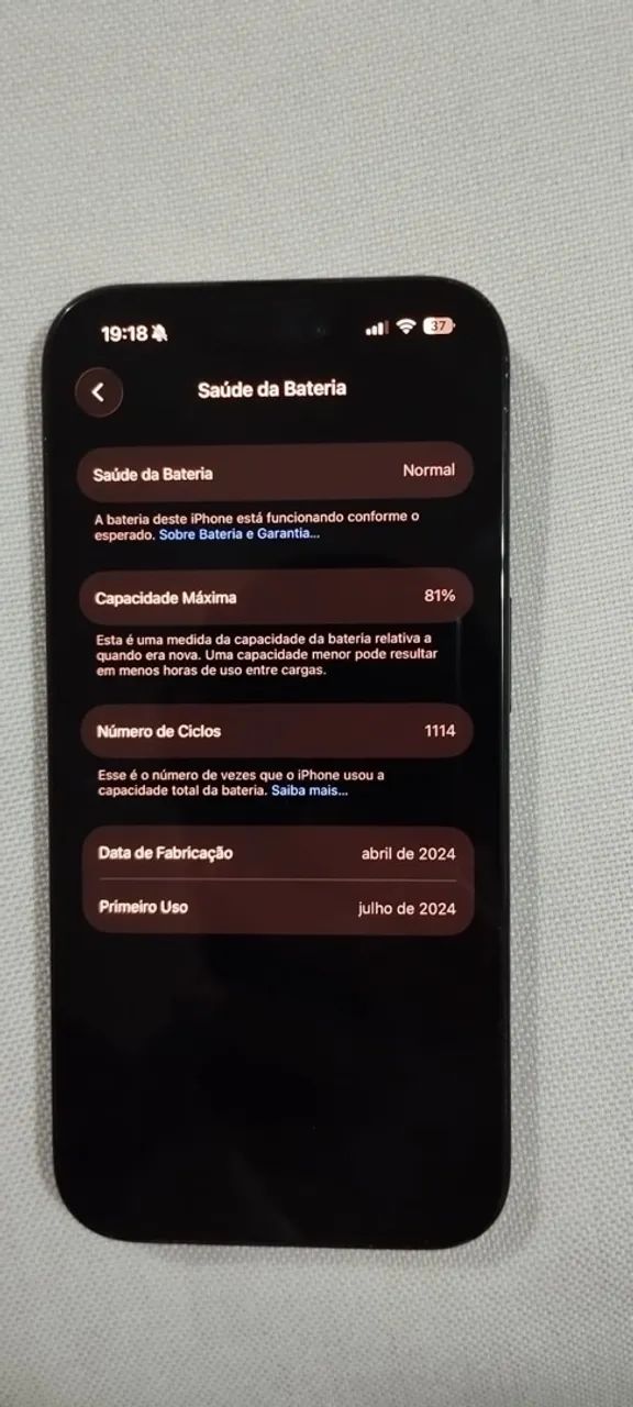 iPhone 15 PRO 256GB grafite  - Foto 4