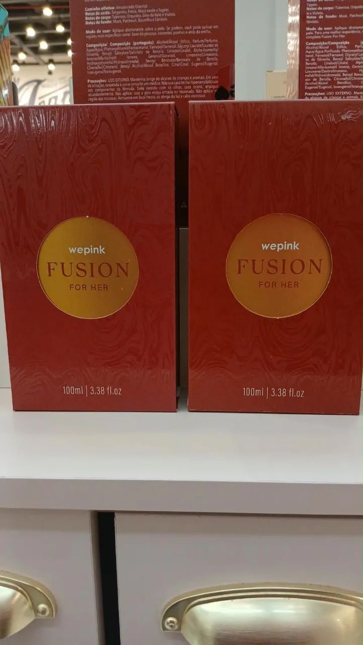 Perfume Fusion for Her lacrado Wepink.