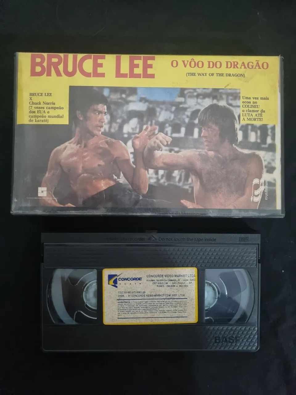 VHS Raro - Bruce Lee - O voo do dragão - Foto 2