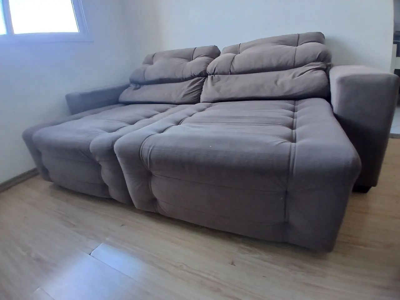 SOFÁ RETRÁTIL GRANDE COM CABECEIRA INCLINAVEL  - Foto 5