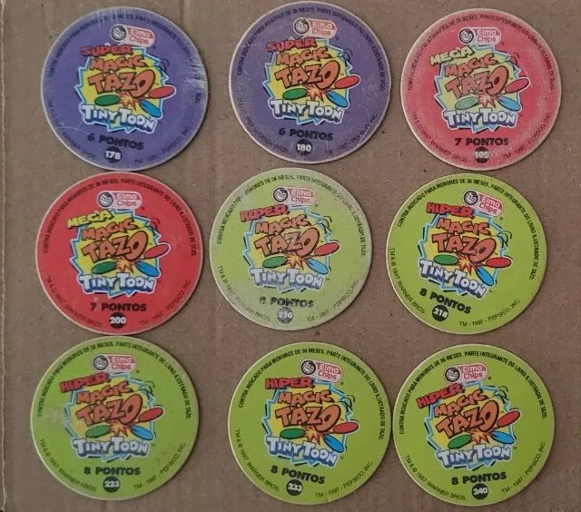 Lote reservado Magic Tazo - Tiny Toon