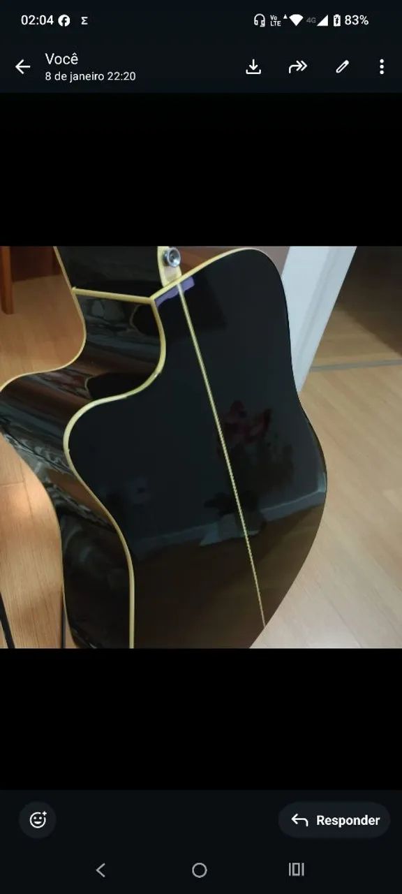 Violão condor elétrico pre artec  - Foto 3