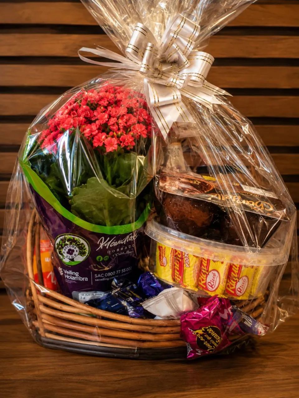 Cesta Premium de chocolate