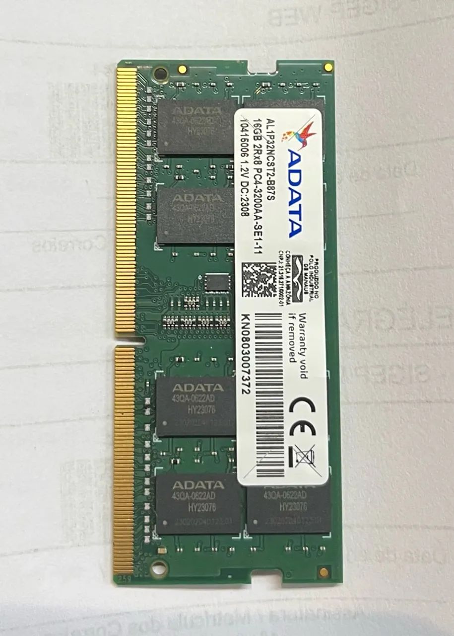 Memoria RAM 16GB