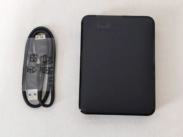 Hd Externo Wd Elements 5tb Wdbu6y0050bbk Usb 3.0 (Usado) Hd Externo Wd Elements 5tb Wdbu6y - Foto 3