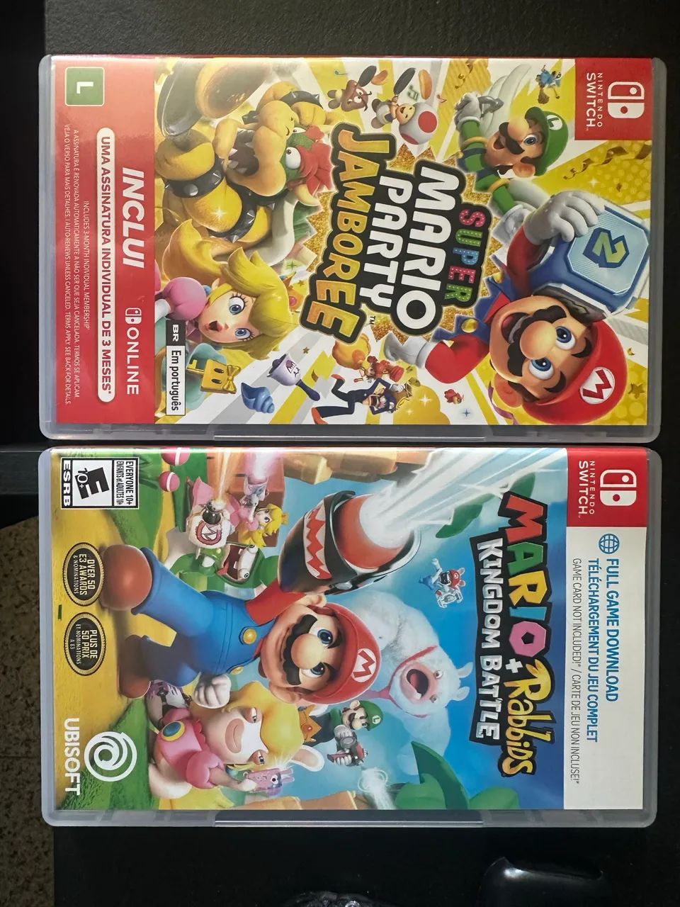 Nintendo switch com case e dois jogos - Foto 2