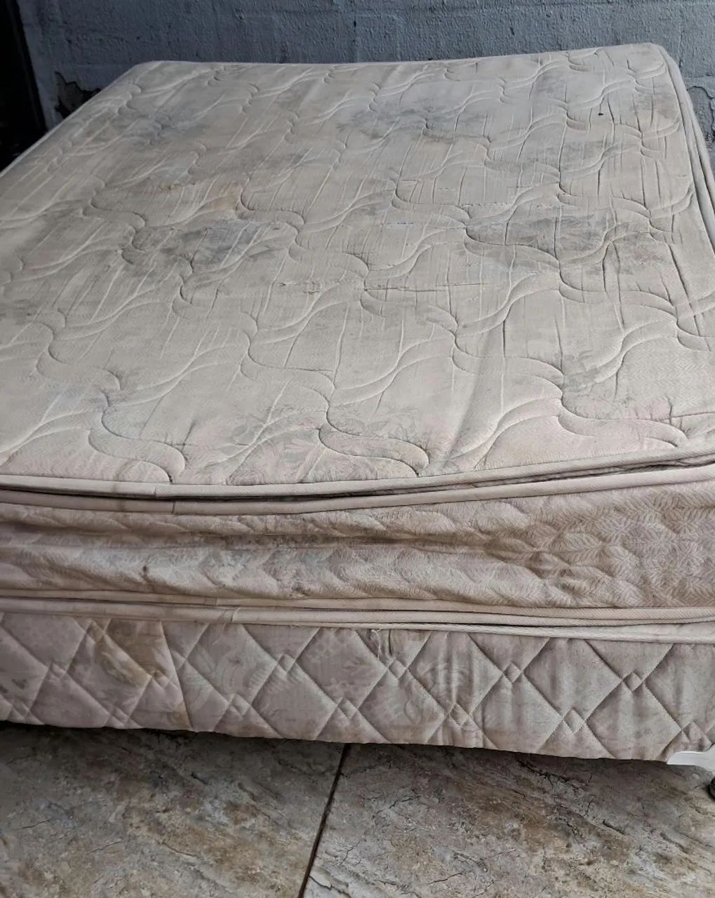 Cama box com colchao - Faço Entrega  - Foto 4