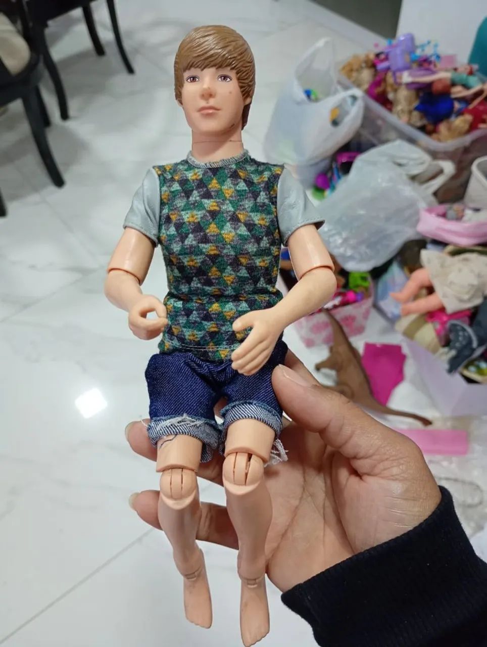 Boneco articulado...