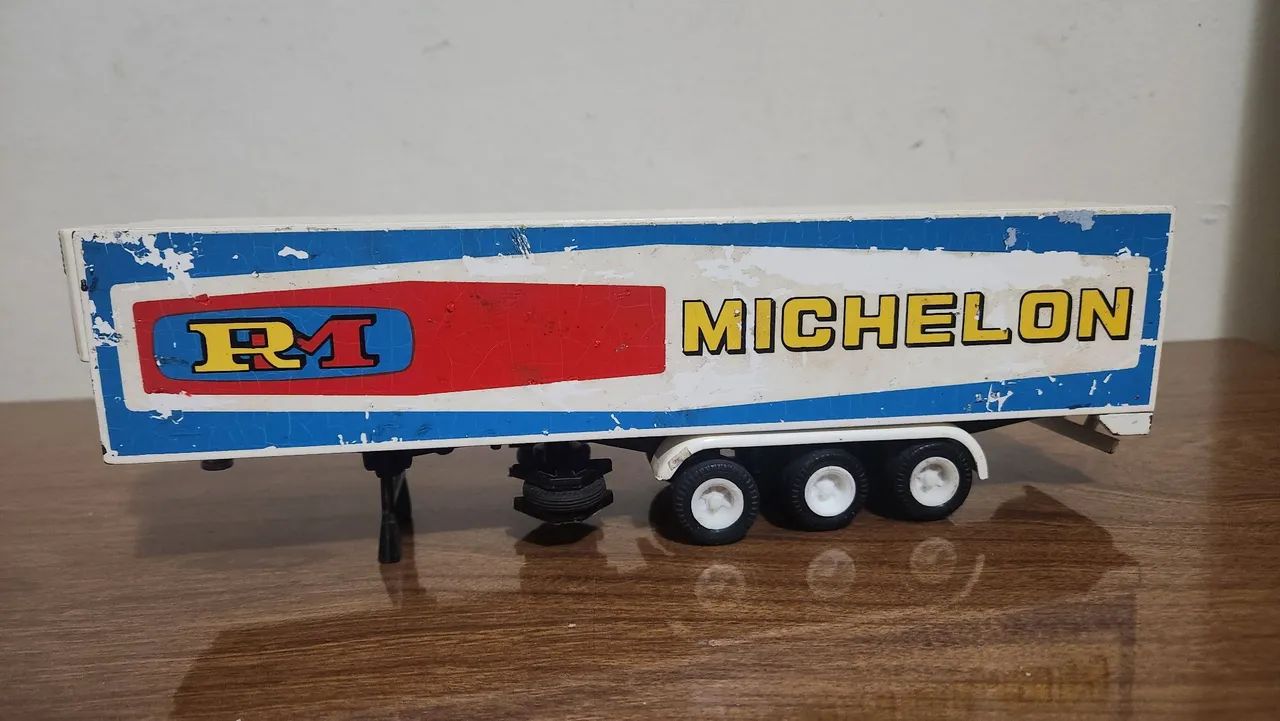 Carreta Miniatura Baú Frigorífico Arpra Anos 80 Escala 1/50 - Foto 2
