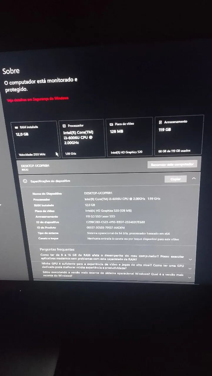 Vendo esse notebook com tudo 468287685520926721