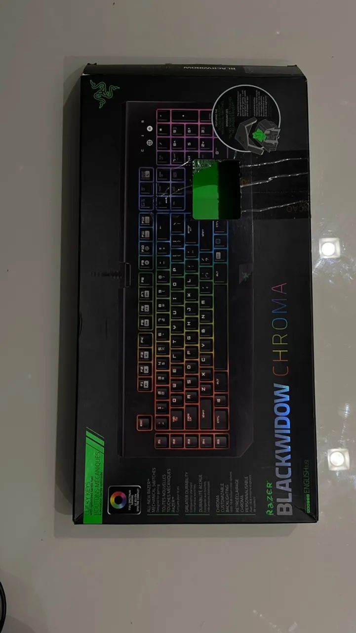 Razer Blackwidow Chroma (Com defeito) - Foto 3
