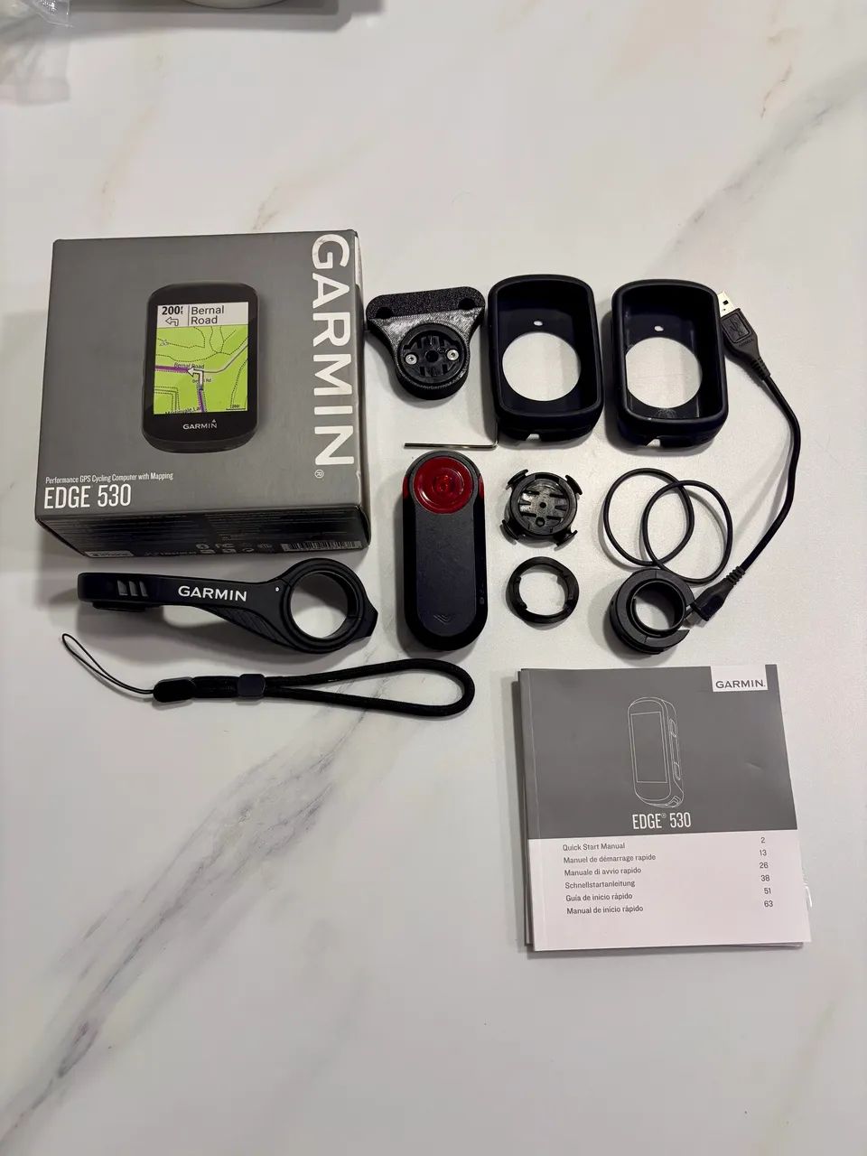 Garmin Edge 530 e acessórios  - Foto 5