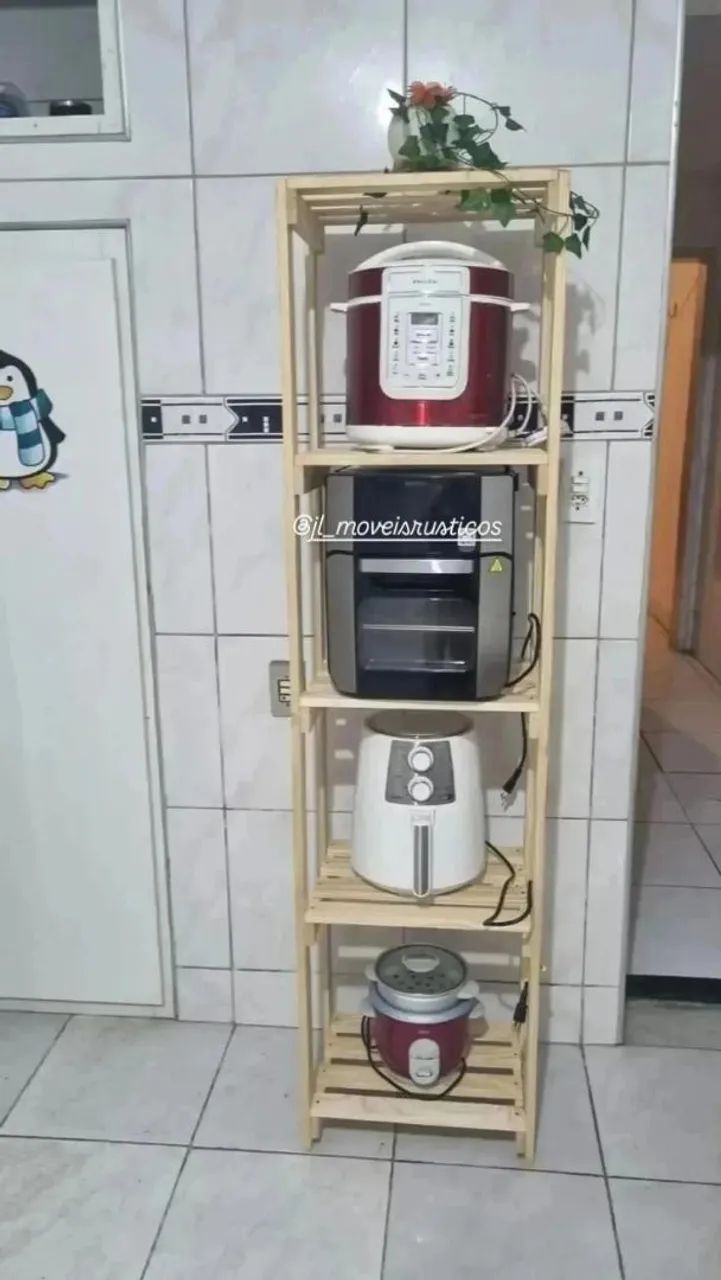 Vendo estante em pinos - Foto 3