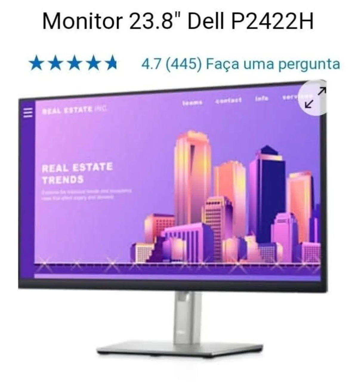 Monitor Dell P2422h - Foto 5