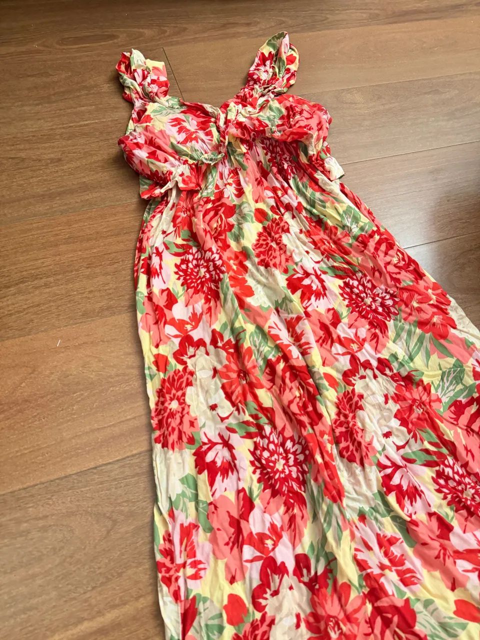 vestido longo l'etage estampado 40 - Foto 3