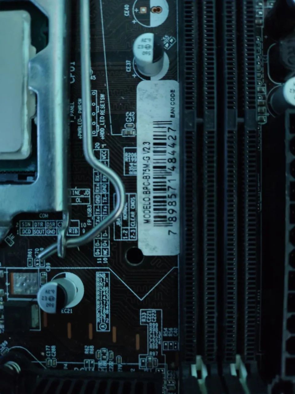 Kit Placa-Mãe B75 + Intel Core i7-2600 LGA 1155 - Foto 3