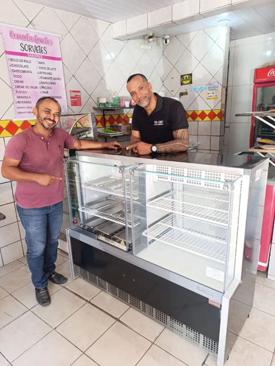 BALCÃO QUENTE E FRIO GELOPAR  - Foto 2